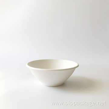 40oz-1200ml Bagasse Round Salad Bowl Φ196mm